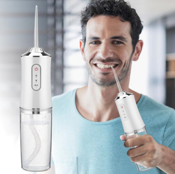 oral irrigator portable dental water flosser usb rechargeable water jet